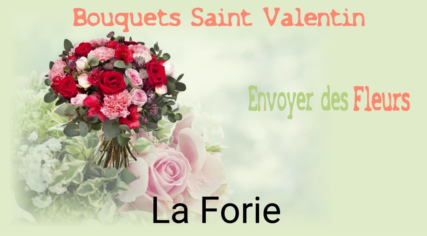 Roses de Saint-Valentin livrées à La Forie